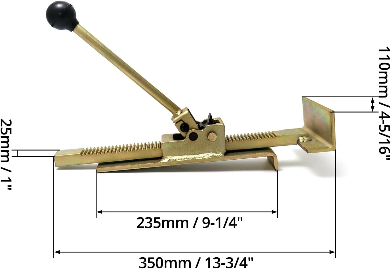 QWORK Hardwood Flooring Jack 2 Pack Flooring Positioning Tool