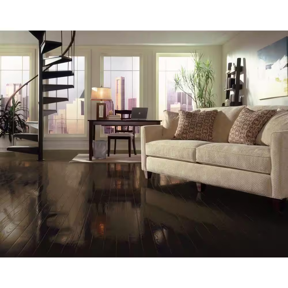 American Originals Flint Oak 3/4 In. T X 5 In. W Smooth Solid Hardwood Flooring