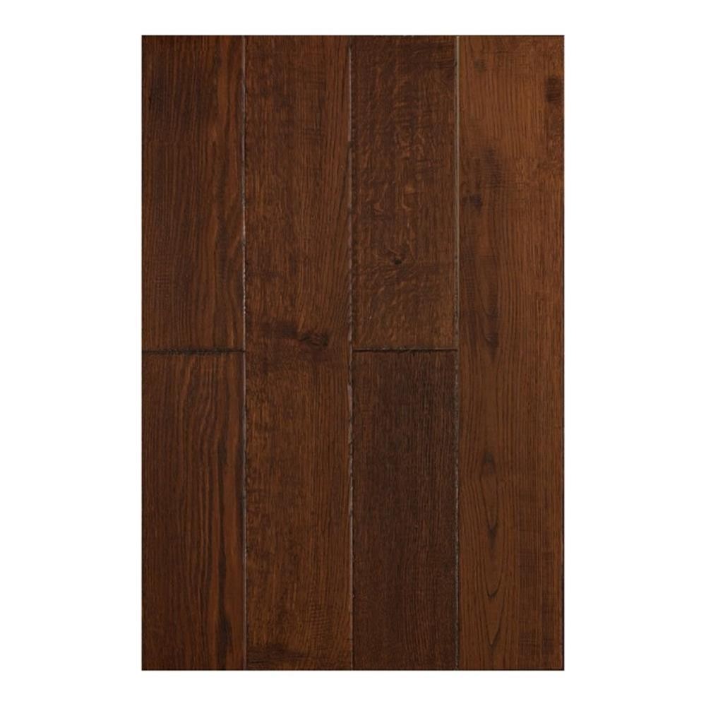 Pemberly Row Traditional 1/2×5″ Hardwood Flooring in Oak Rosewood