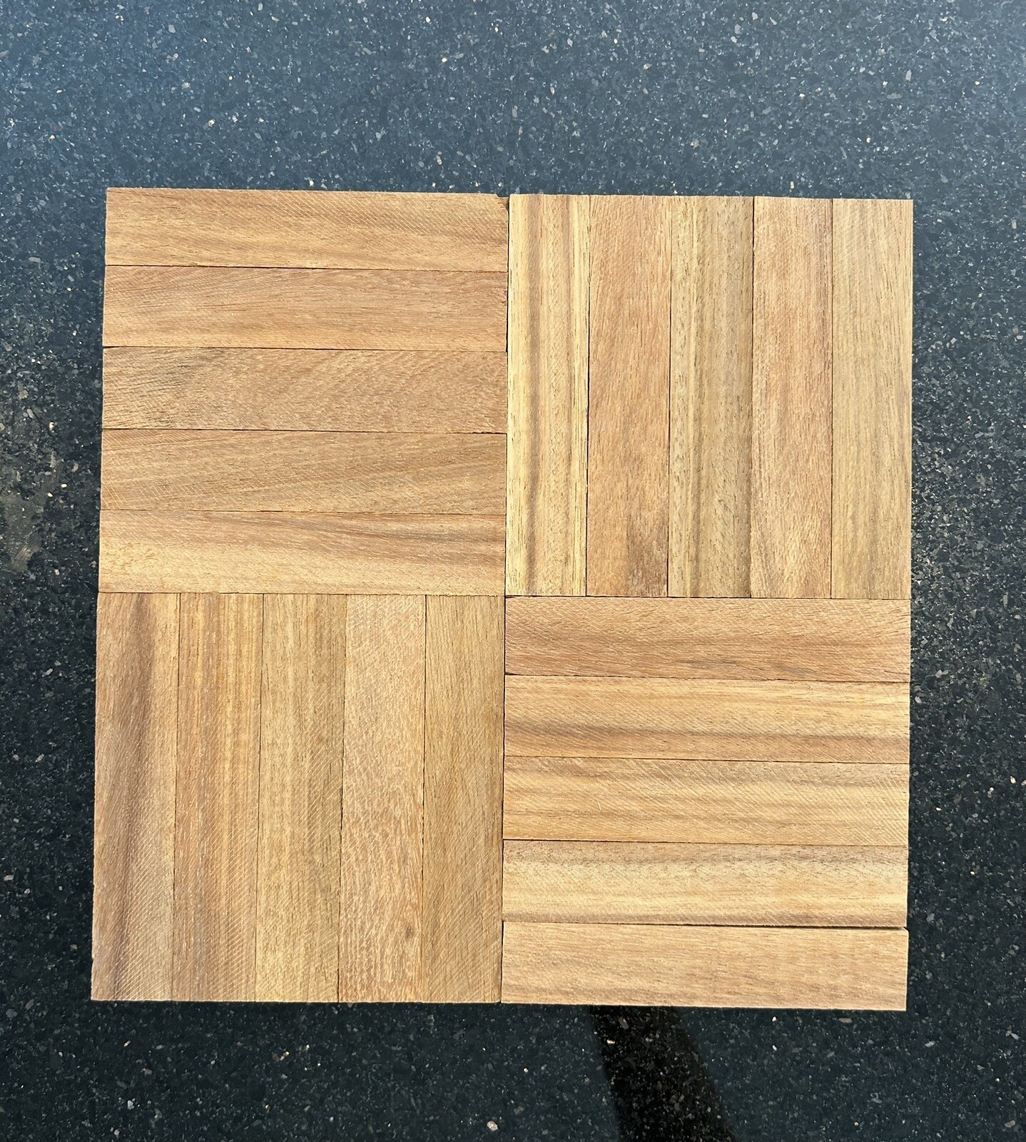 35 Vintage Parquet Premium Hardwood 4.75″x15/16″x5/16″ Flooring Fingers