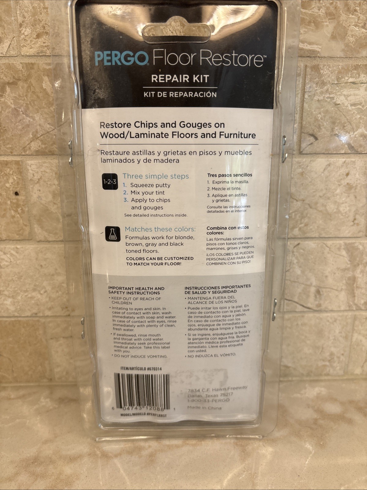 Pergo Hardwood Floor Restore Repair Kit Brand New – Limitless Color Options