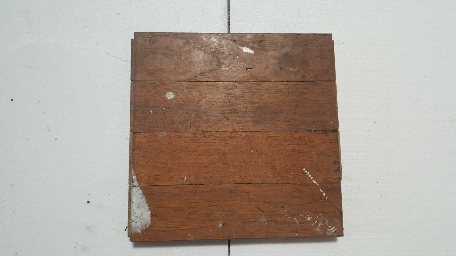 OAK Wood Parquet Flooring 9″ x 9″ x 3/4″ square … 0NE square tile