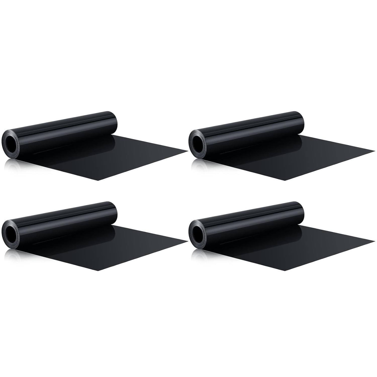 4 Rolls 16 ftx19.69 Inches Black Under Deck Drainage System Bulk HDPE Waterpro..