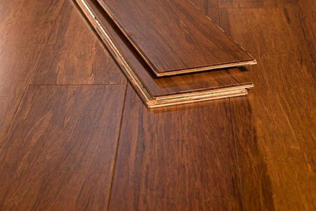 8″ Sample Piece – Ambient® Carbonized Click Bamboo Flooring (Sample)