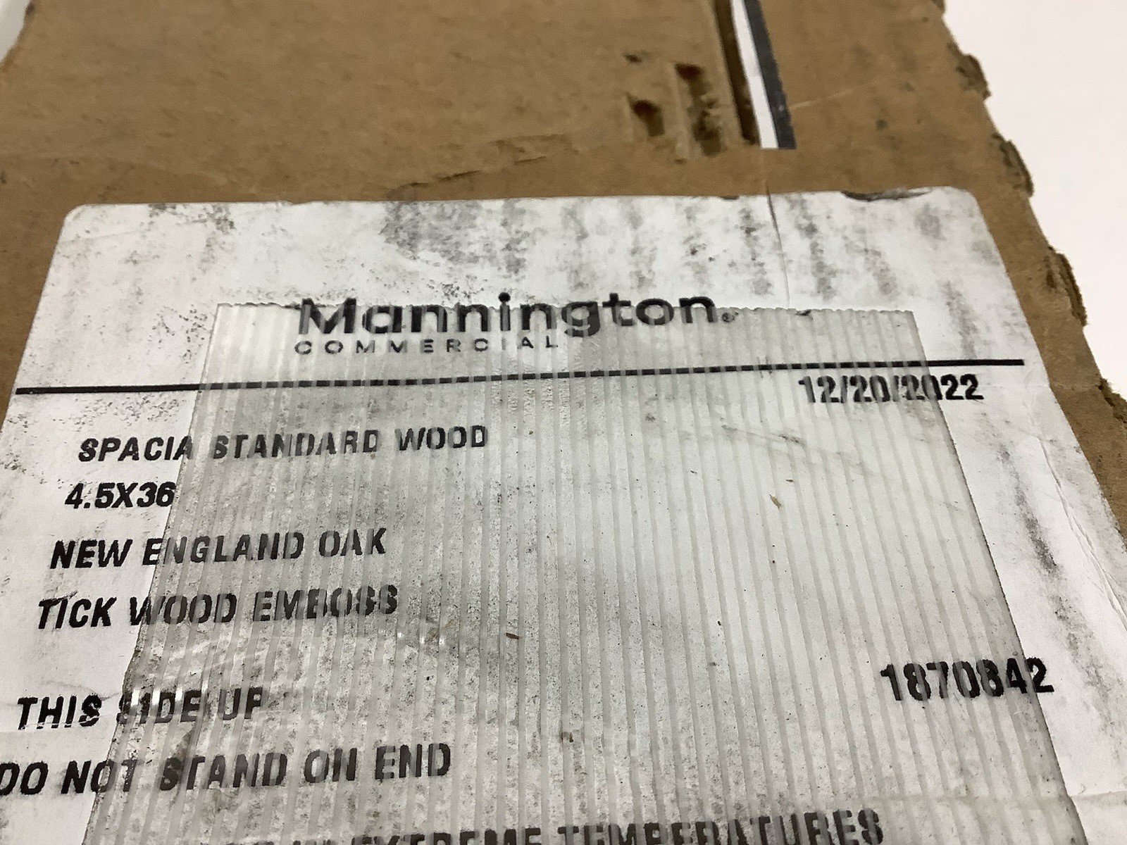 Mannington Hardwood Flooring 4.5″x36″ NEW ENGLAND OAK 45 SQ Feet.