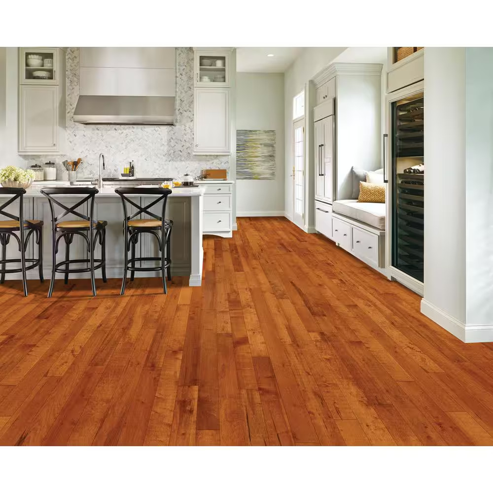 American Originals Warmed Spice Maple 3/4 In. T X 5 In. W Smooth Solid Hardwood