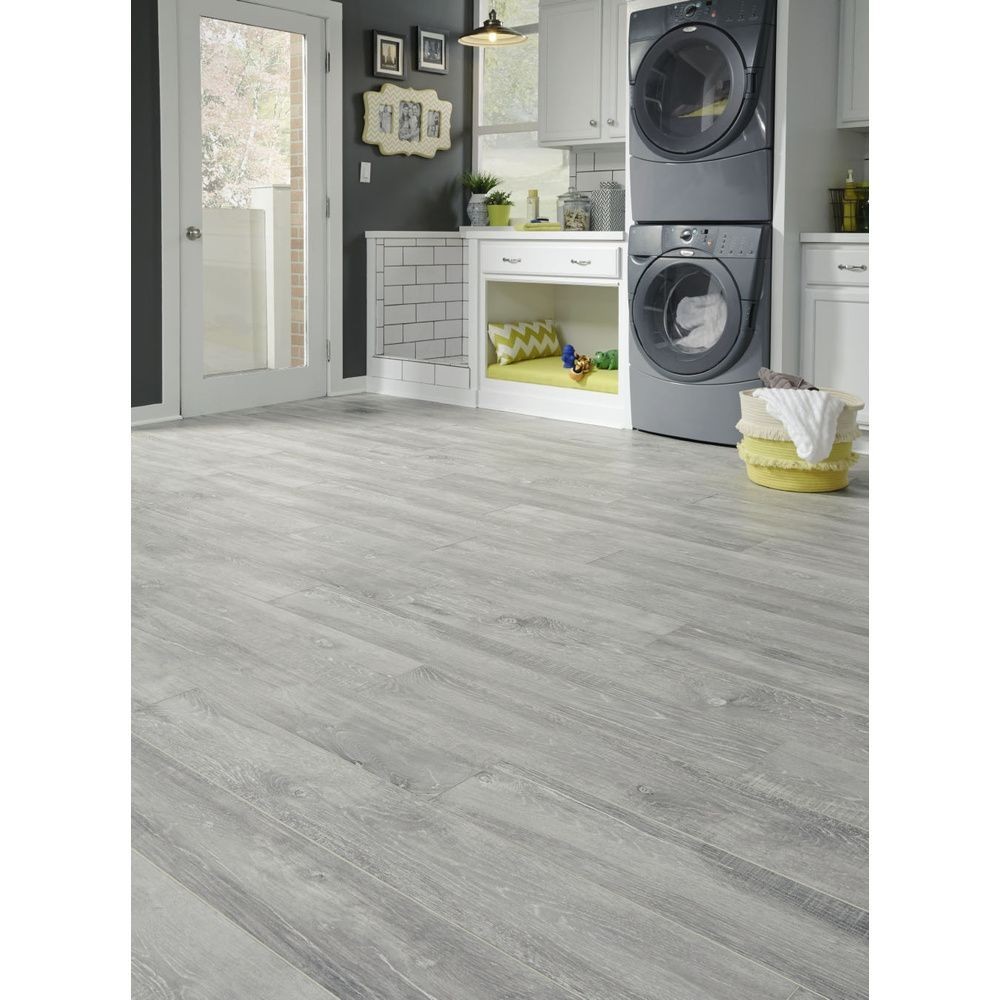Mannington Restoration Wide Plank Hillside Hickory Cloud 28215