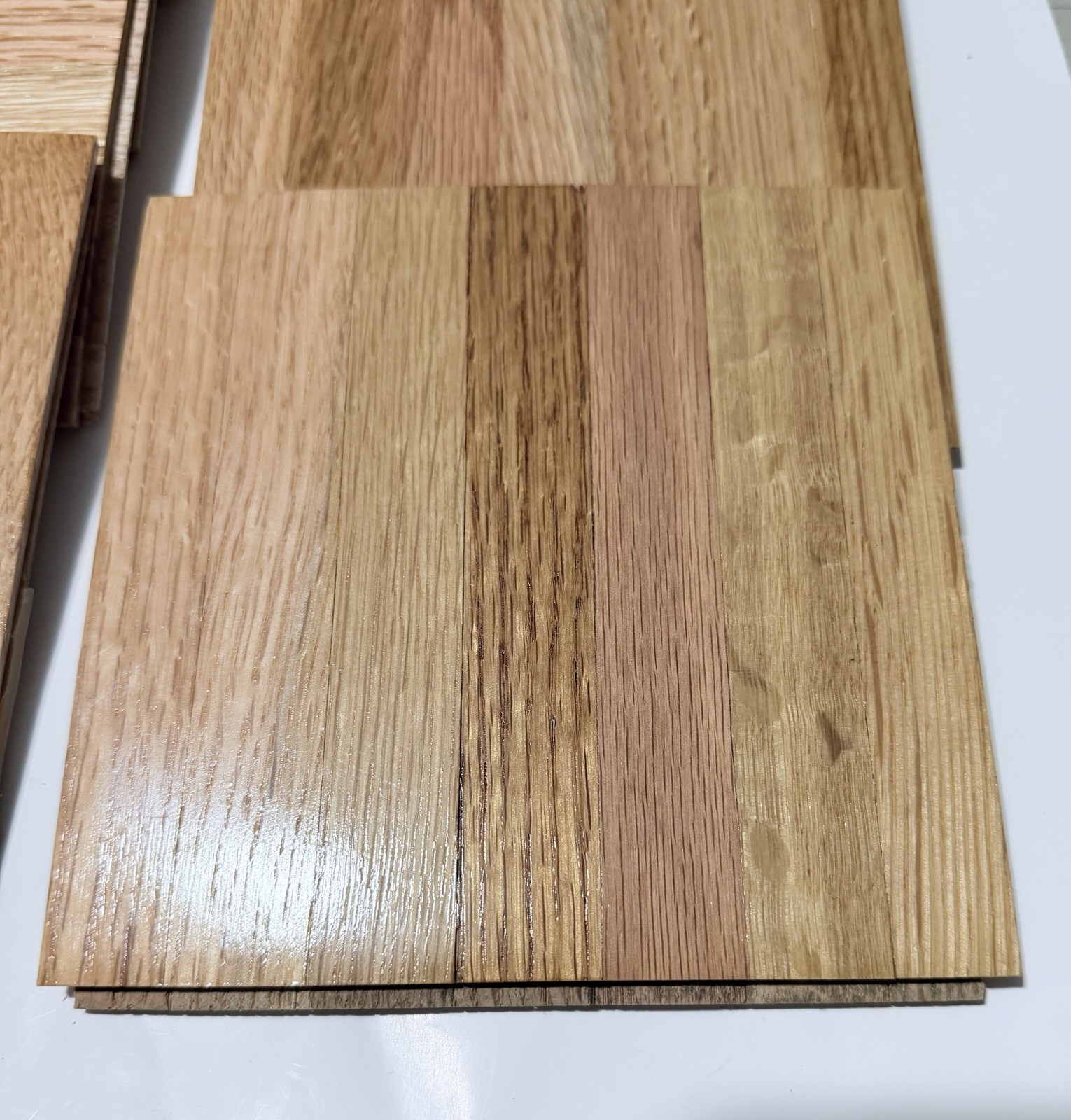 OAK PARQUET FLOOR: 12pcs 6″x6″x5/16″: Hartco Natural 3 Sq ft NEW!