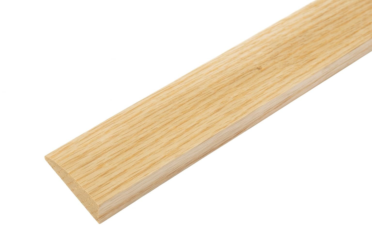36″ Red Oak Butt Edging/Reducer – 1/2″ Thick x 1-3/8″ Wide Unfinished Solid Oak