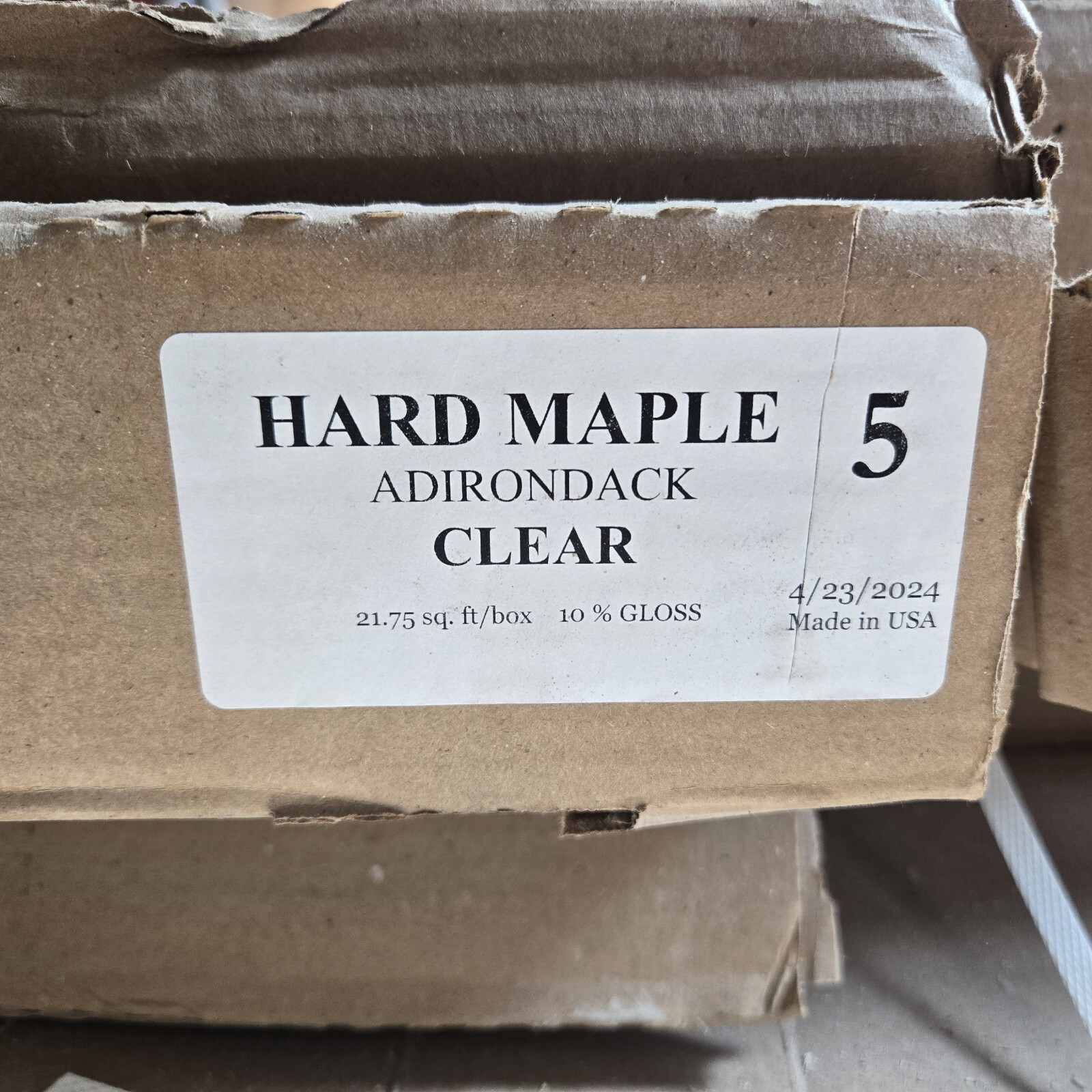 Adirondak Maple Solid Hardwood Flooring 87 Sq Ft