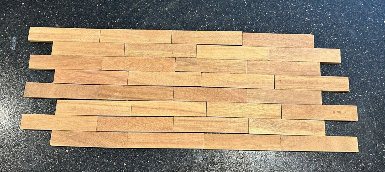 35 Vintage Parquet Premium Hardwood 4.75″x15/16″x5/16″ Flooring Fingers