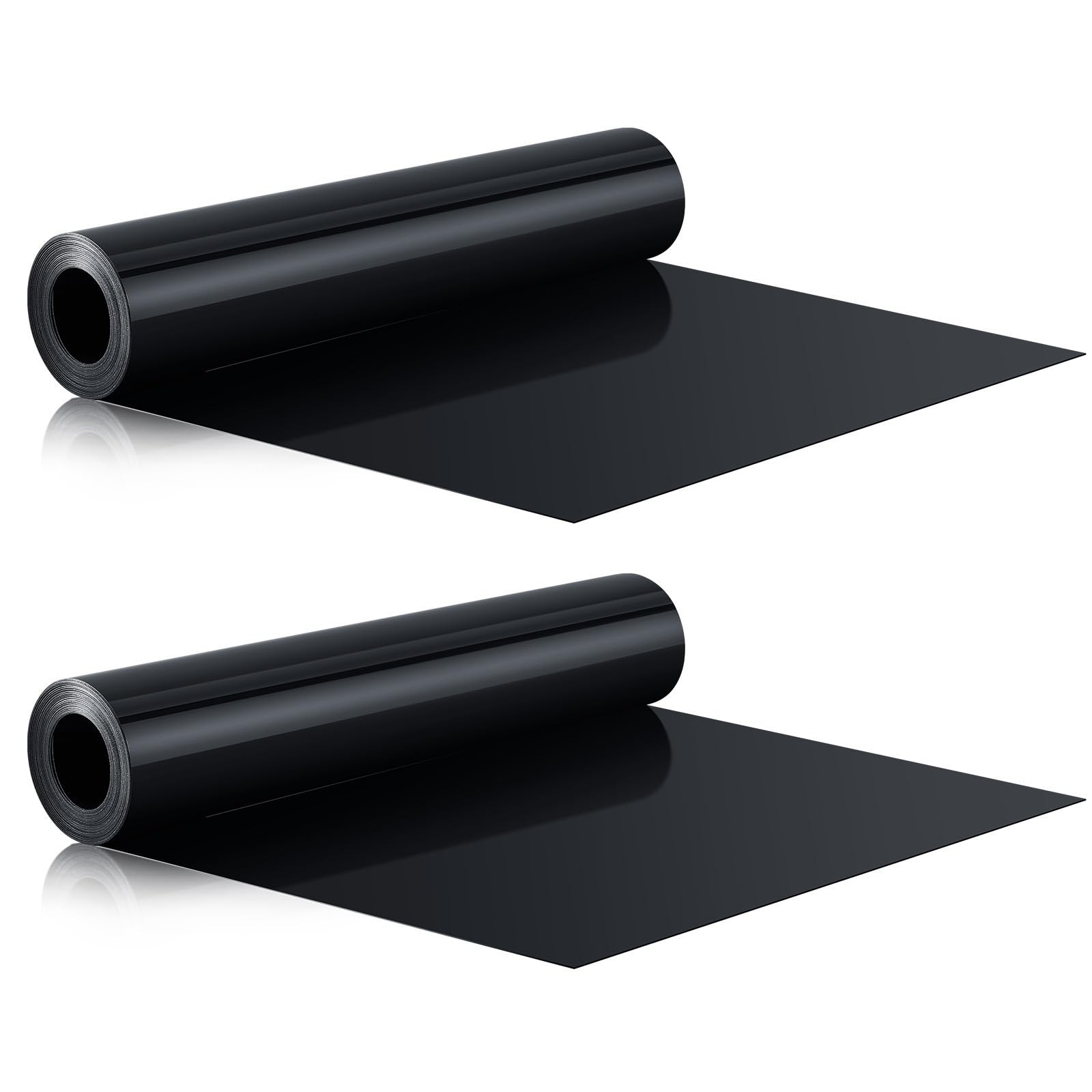 2 Pcs 12ft Black Under Deck Drainage System Waterproof Membrane Trough Outdoor