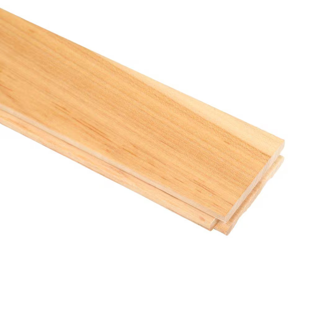 Plano Natural Maple 3/4 In. T X 2-1/4 In. W Smooth Solid Hardwood Flooring (20 S