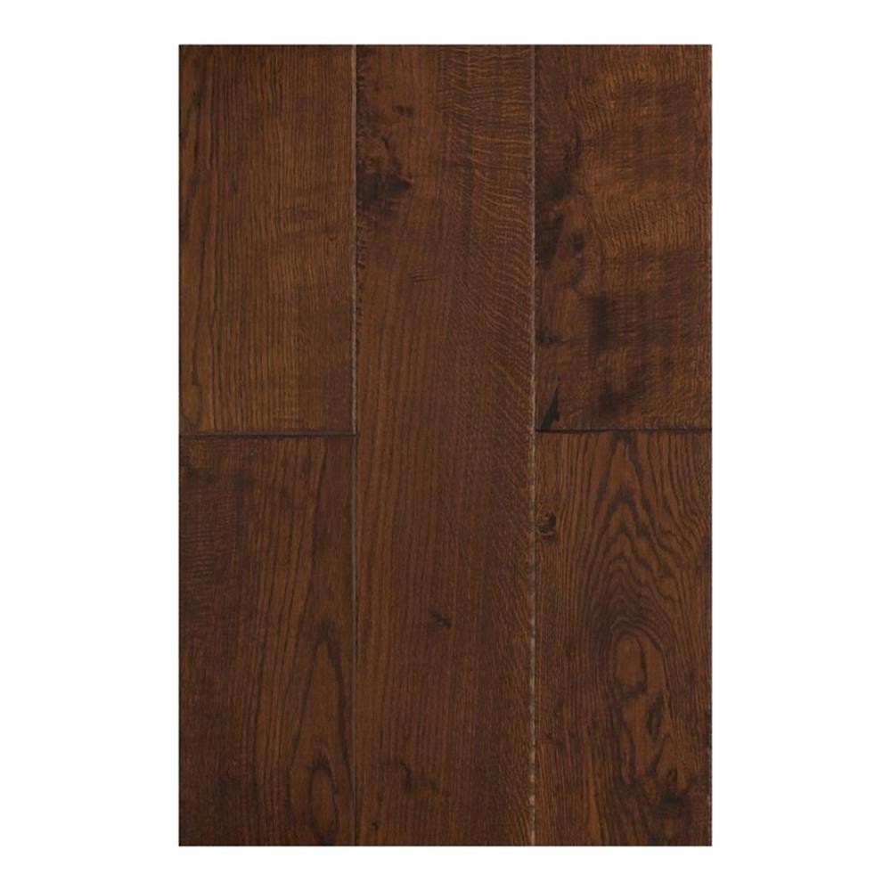 Pemberly Row Traditional 1/2×7″ Hardwood Flooring in Oak Rosewood