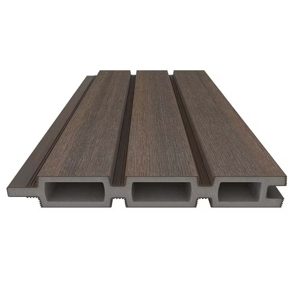 Ultraeasy Fencing 6 Ft. H X 6 Ft. W Brazilian Ipe Wood Plastic Composite Horizon