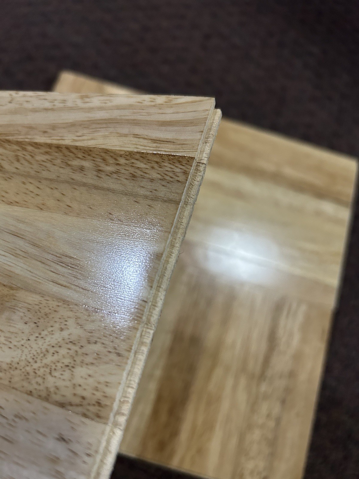 Oakgrain Solid Parquet Hardwood Tile Flooring 6-Finger (10 Tiles/Package) NEW!