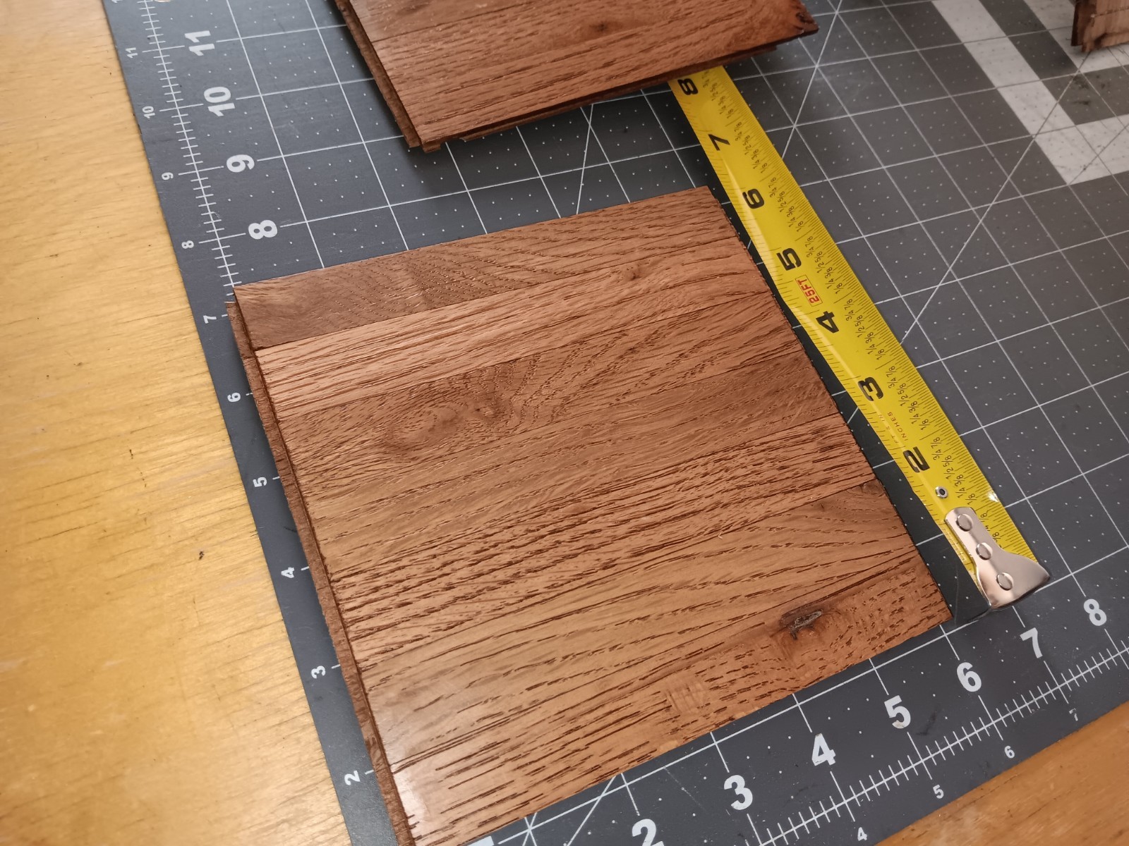 20 pack = 5 square feet COLOR TILE HONEY TAVERN Red Oak Parquet Floor Tiles NEW