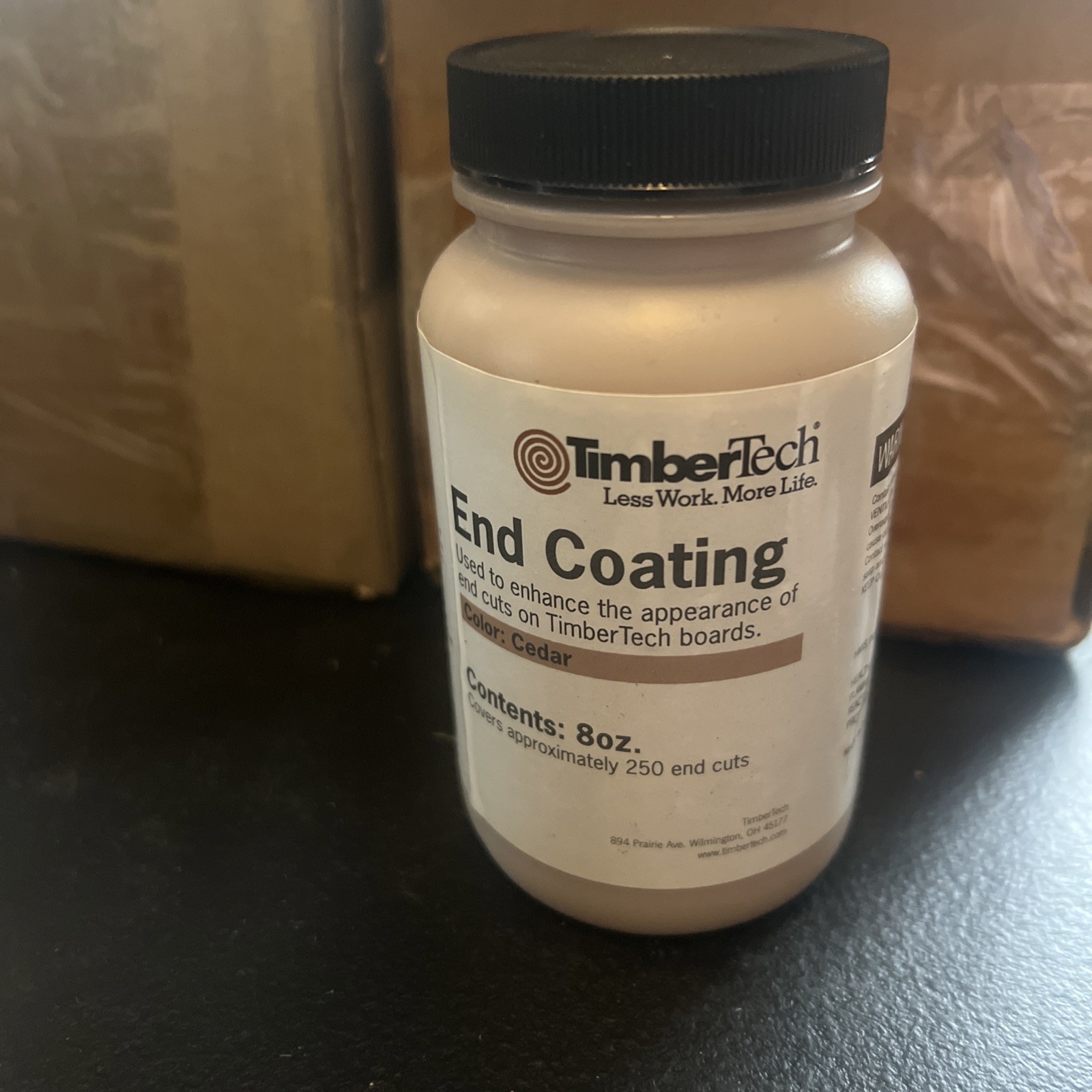 Cedar End Coat-TimberTech 8oz