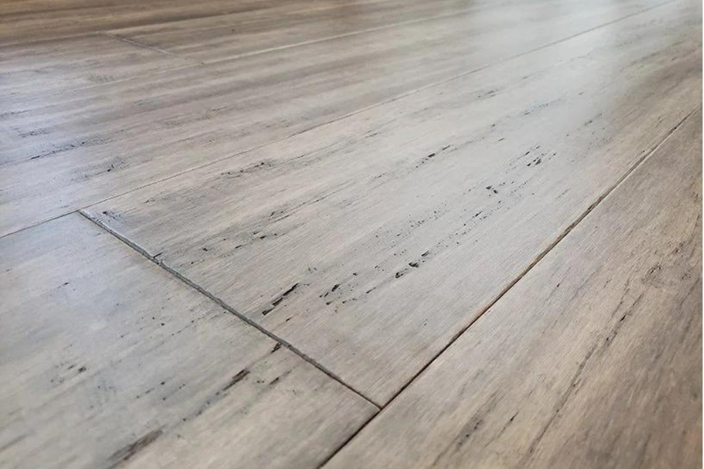 8″ Sample Piece – Ambient® Mesa Antiqued XtraWide Click Bamboo (Sample)