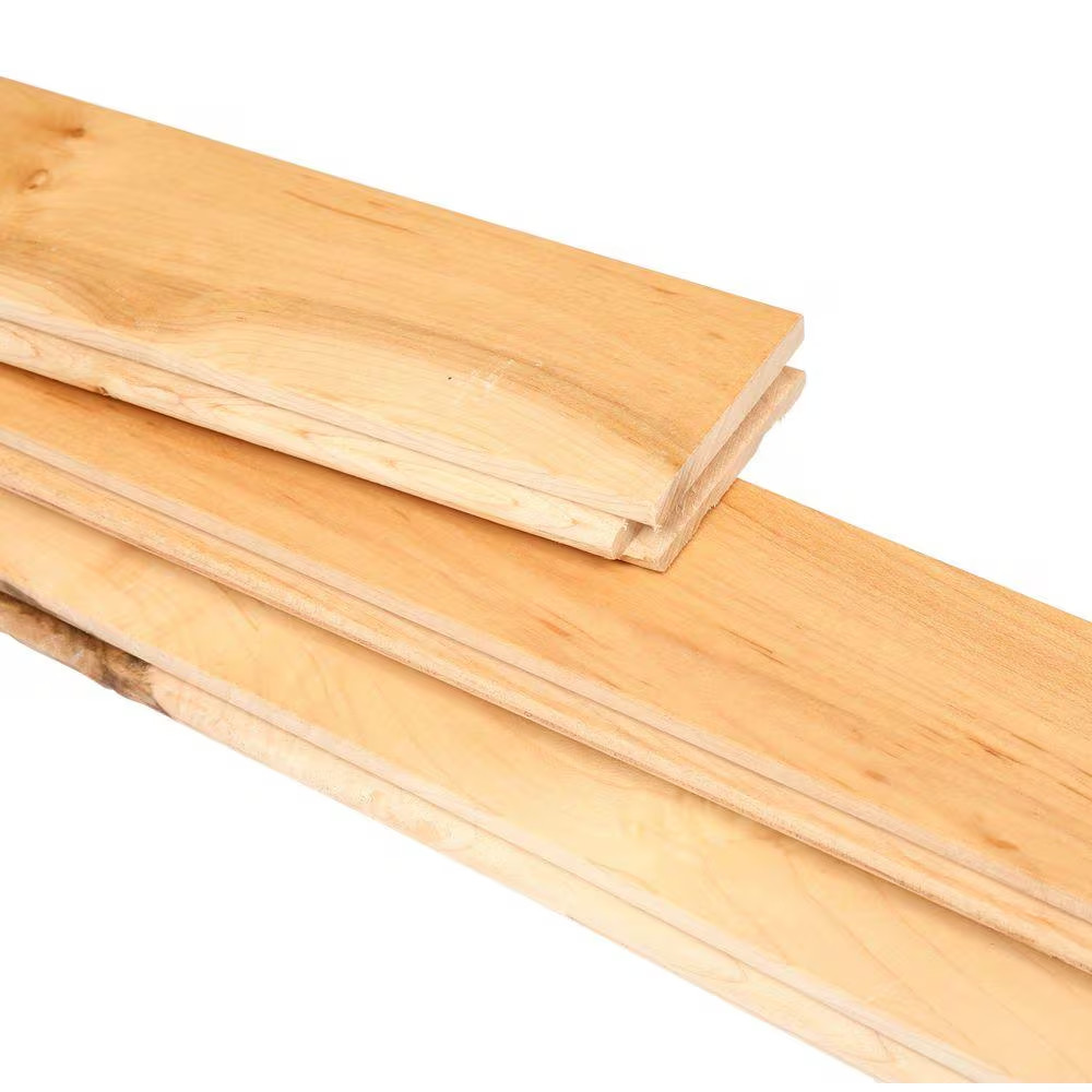Plano Natural Maple 3/4 In. T X 2-1/4 In. W Smooth Solid Hardwood Flooring (20 S