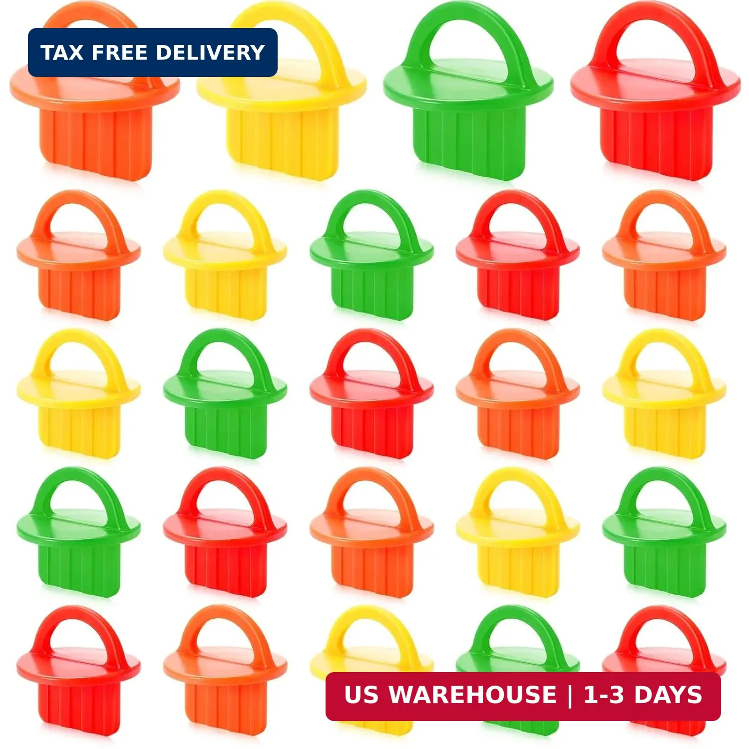 SiliFine 24 Pack 1/8” 1/4” 5/16” 5/32” Deck Spacers Bulk Deck Board Spacer T