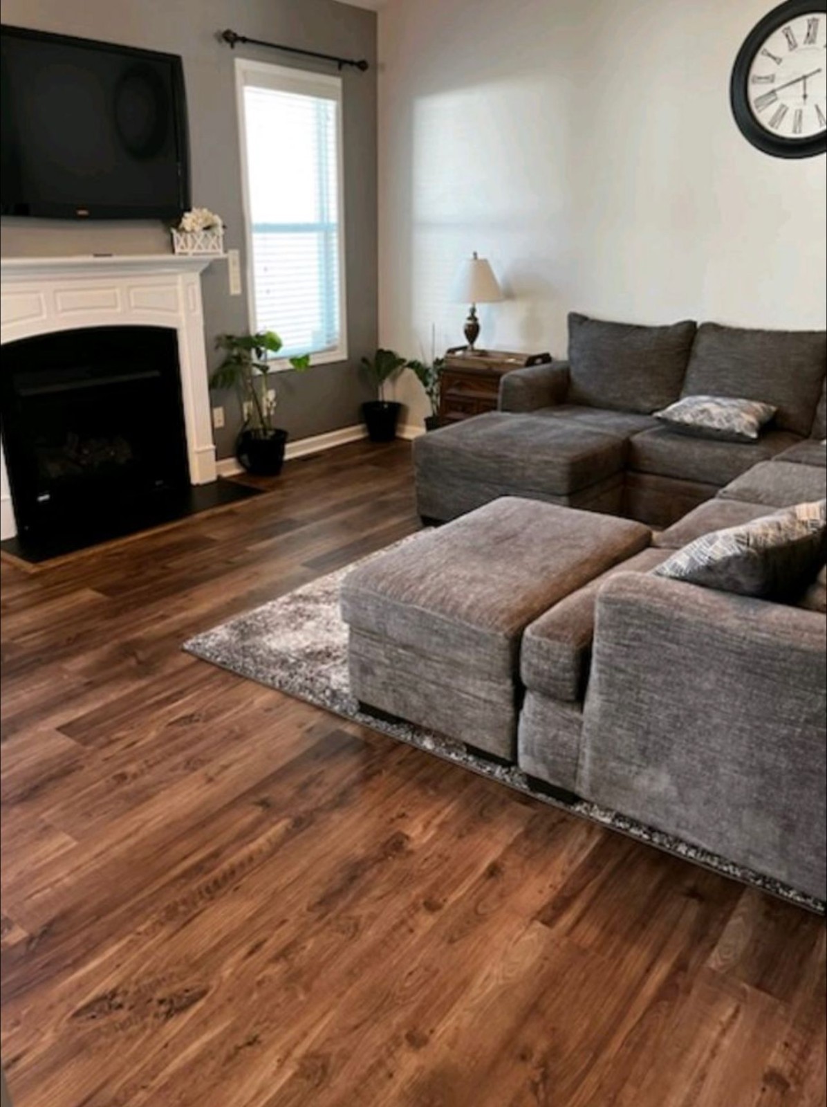 Pecan- LVP (Luxury vinyl plank) flooring- Case brand