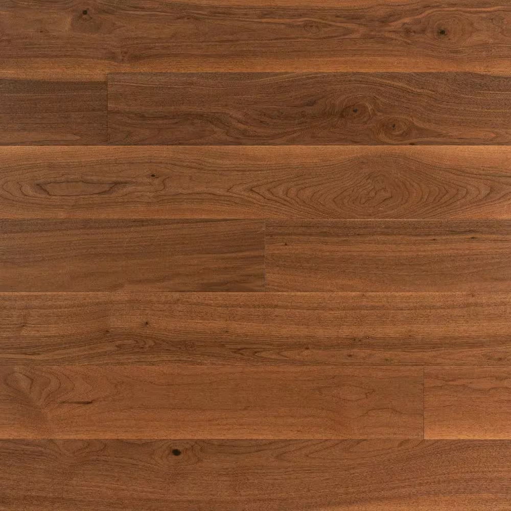 Gannett Peak Walnut 1/4 In. T X 6.5 In. W Click Lock Engineered Hardwood Floorin