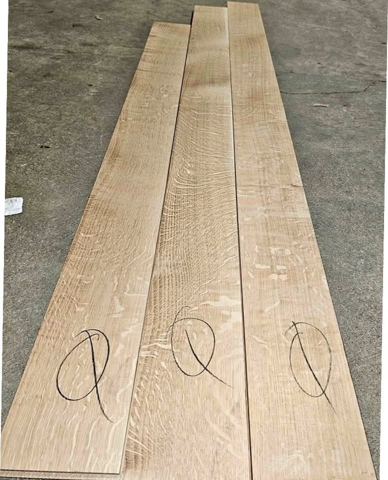 7″ Rift & Quartered White Oak Solid Hardwood Flooring 3/4″ Select Grade Unfinish