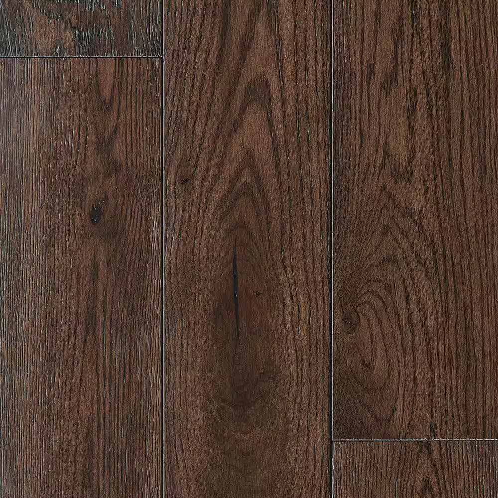 Pacific Grove French Oak 3/4 In. T X 5 In. W Wire Brushed Solid Hardwood Floorin