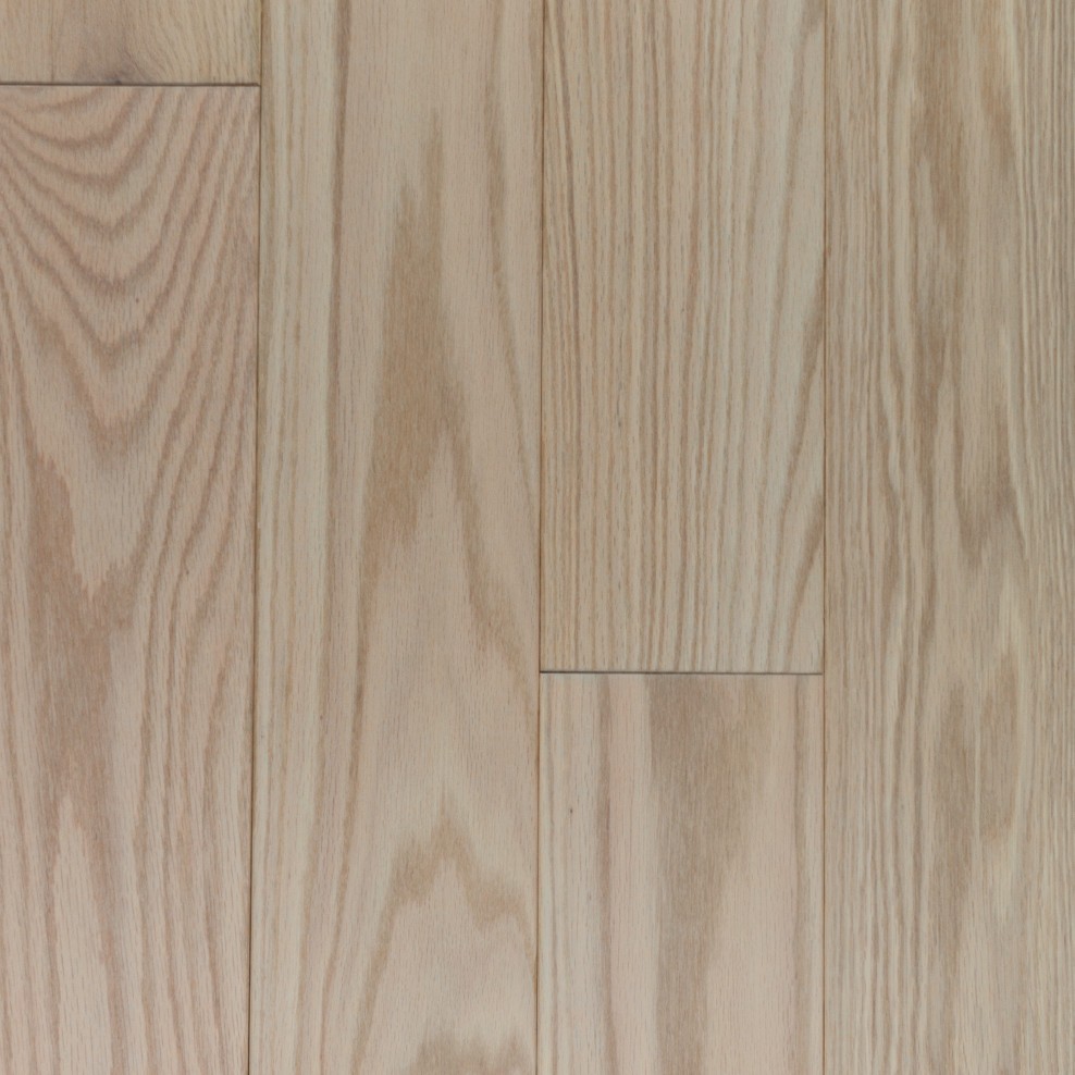 Mullican 26025 Nordic Naturals 5″W Smooth Solid Red Oak Hardwood – Glistening