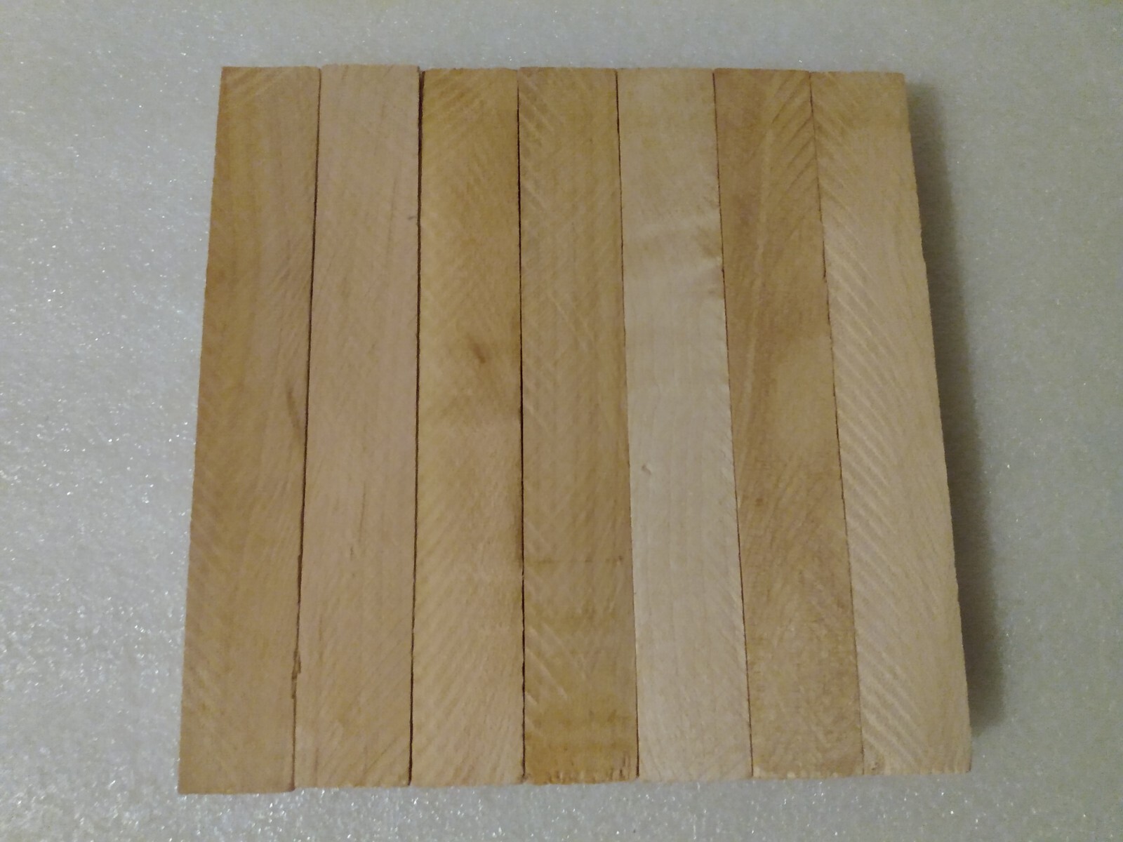 Real Hardwood Maple Parquet Flooring 6 1/2in x 6 3/8in x 3/4in