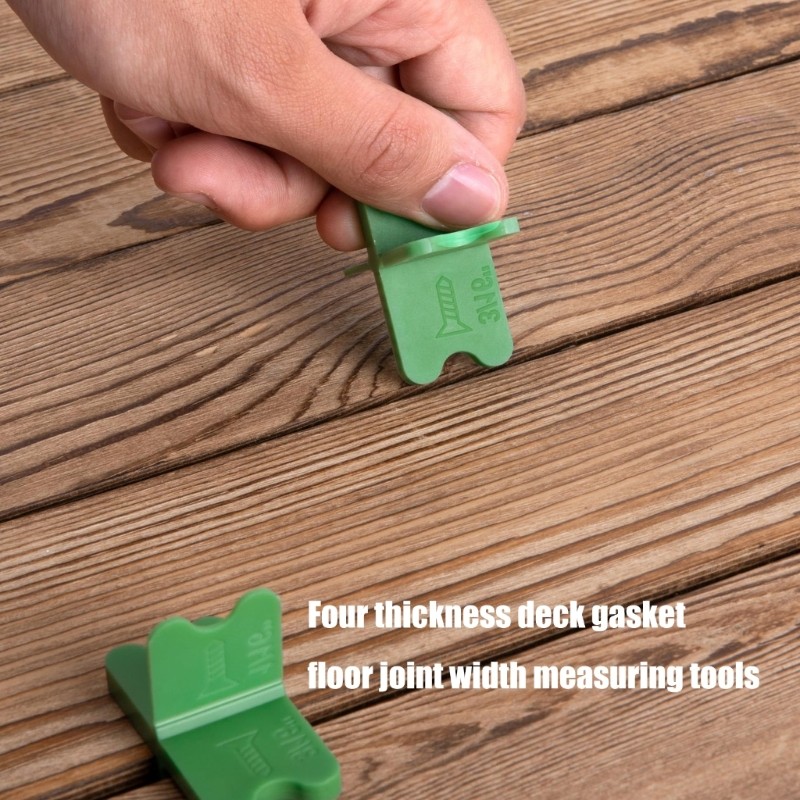 Plastic Deck Spacer Alignment Guides Multiple Size Eliminate Measurement Errors