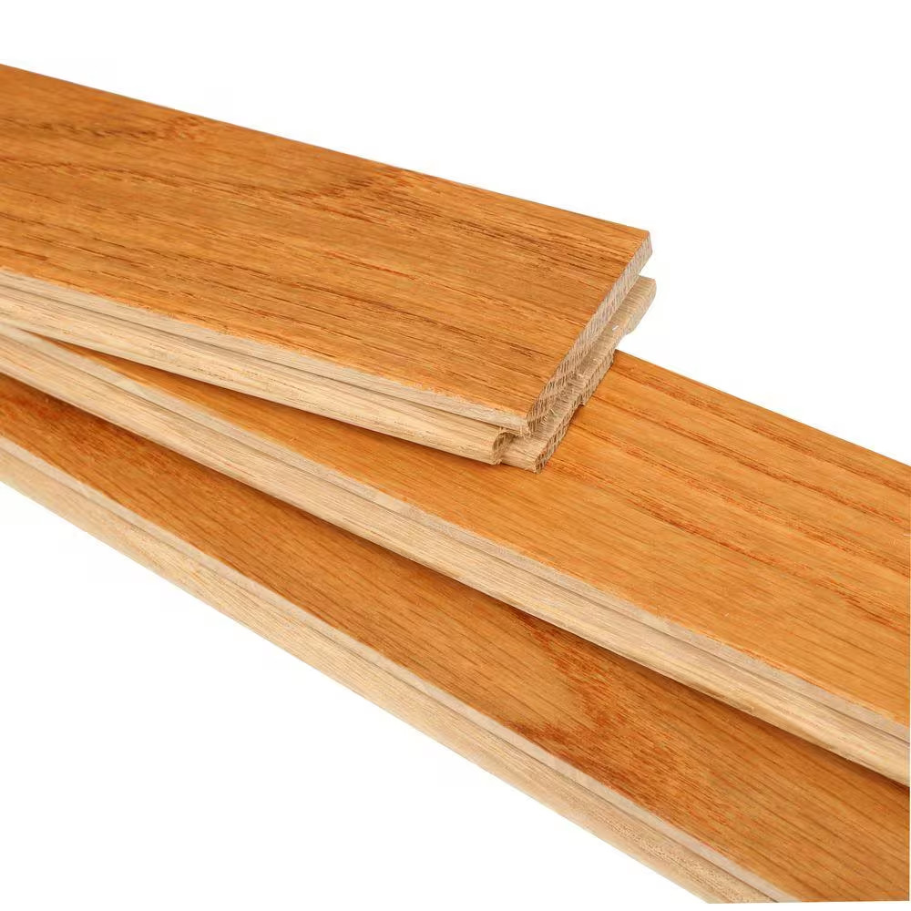 American Home Butterscotch Oak 3/4 In. T X 2-1/4 In. W Smooth Solid Hardwood Flo