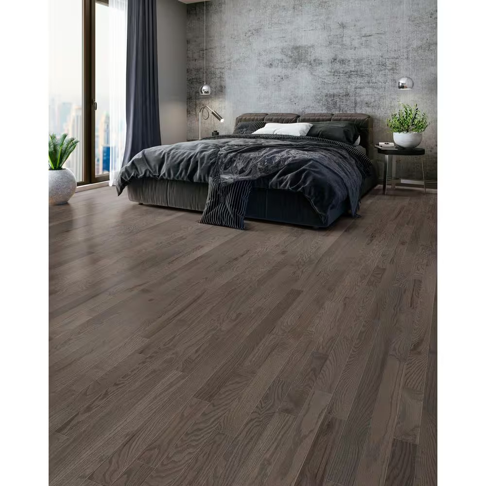 Barnwood Red Oak 3/4 In. T X 3.25 In. W Solid Hardwood Flooring (27.00 Sq.Ft./Ca