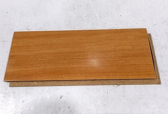 Easoon 0.375 x 5 x 4 in. – 26.05 ft. Hardwood Flooring Brazilian Teak