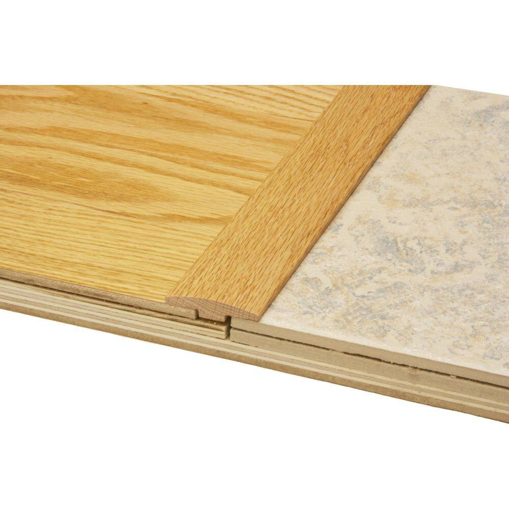 T-Mold White Oak Karan 0.375 In. T X 2 In. W X 78 In. L Matte Hardwood Trim