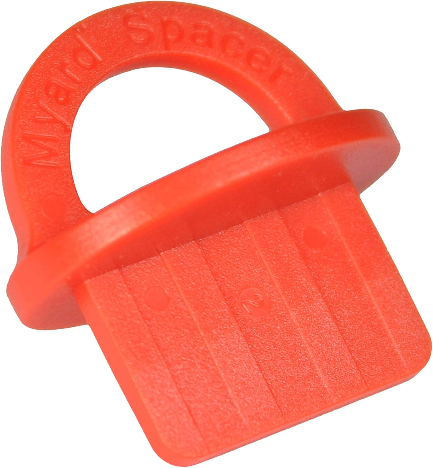 Red 20 Packs 1/8 Inch Deck Spacer with Bright Color Easily Spotting, Easy Pull,