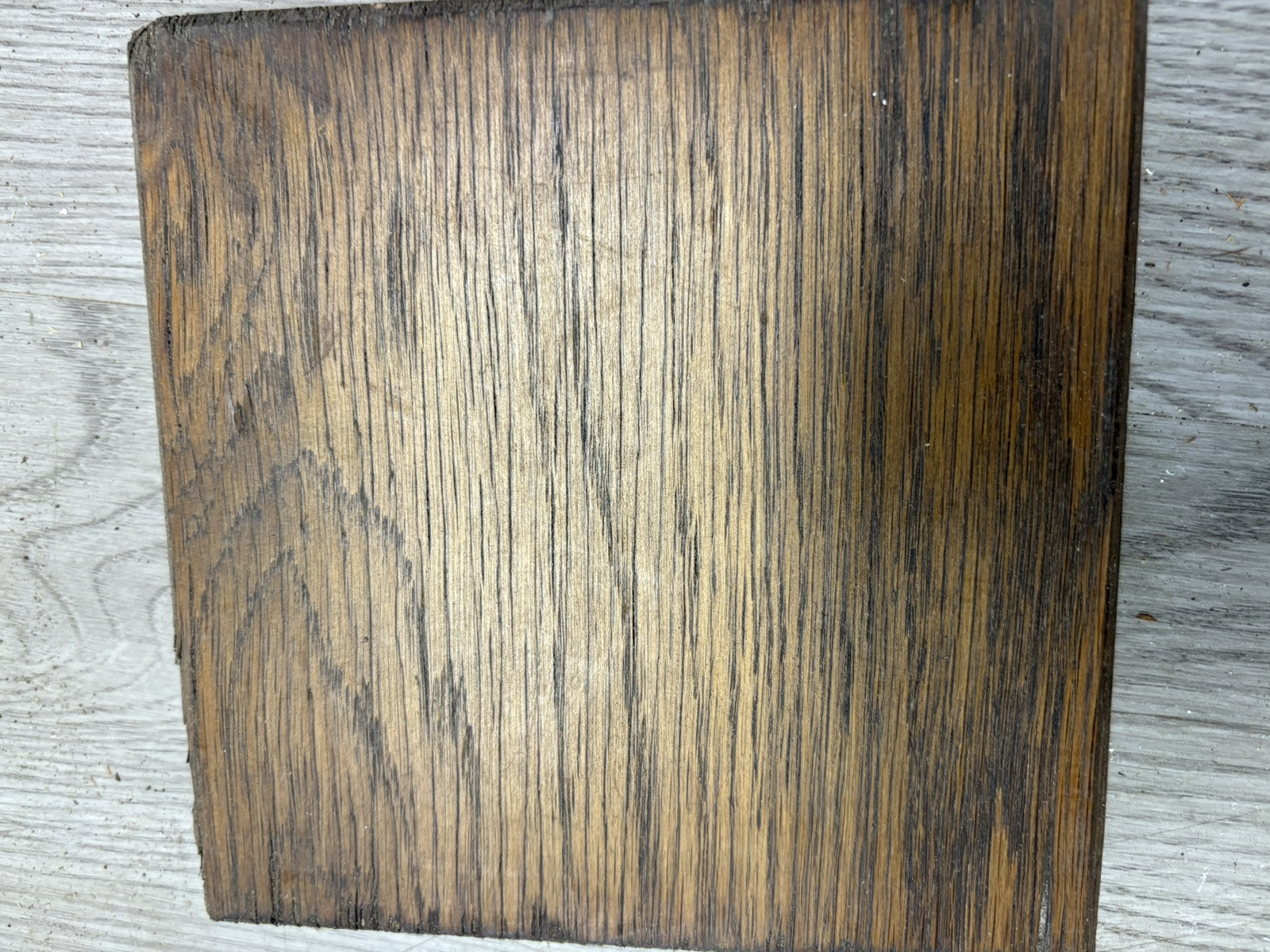 6×6 oak parquet flooring, solid without backing