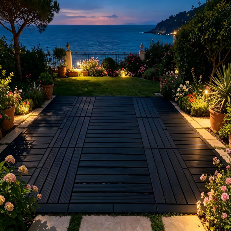 Large Interlocking Floor Tiles • Waterproof Outdoor And Indoor Flooring• 20piecs