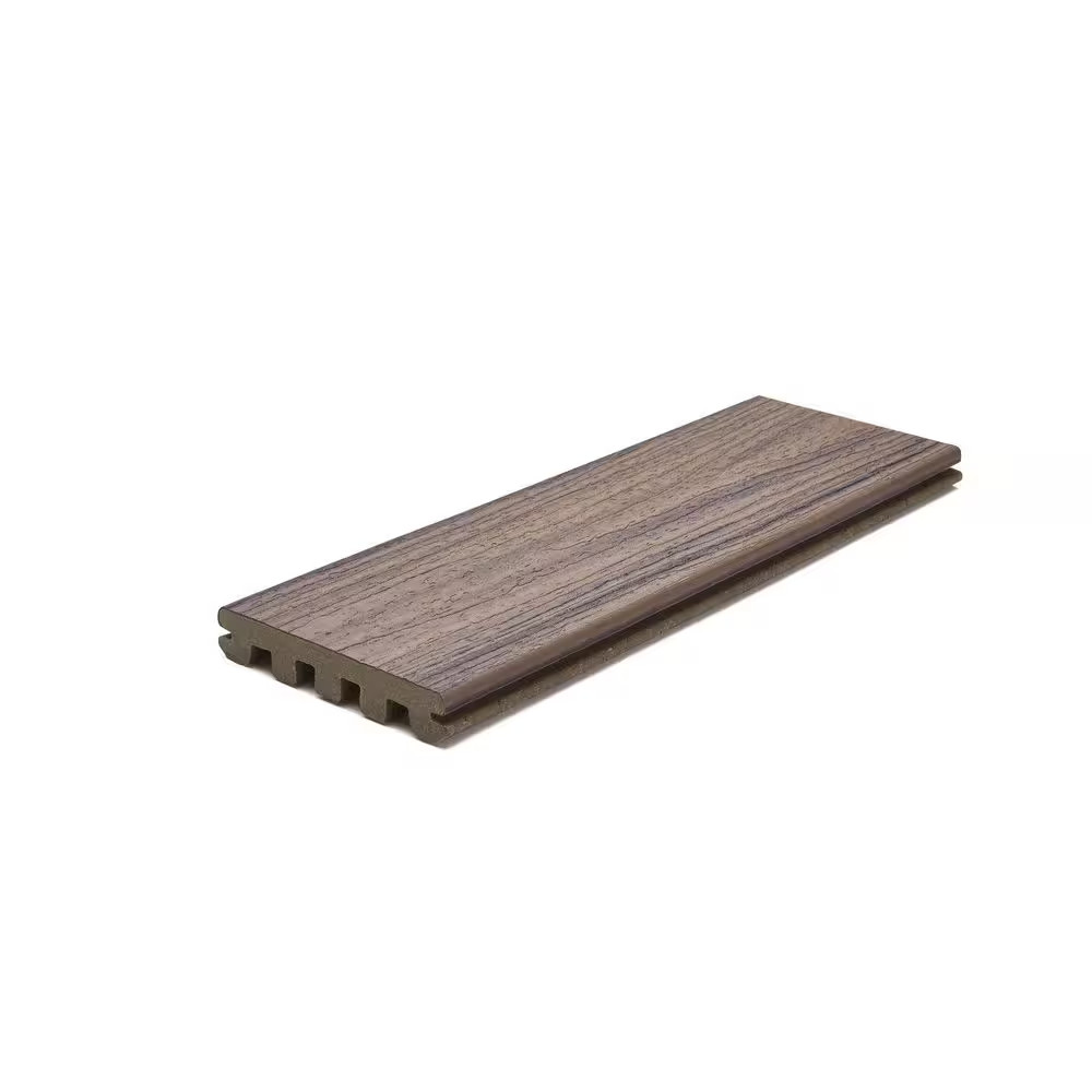 Enhance Naturals 1 In. X 6 In. X 16 Ft. Rocky Harbor Grooved Edge Composite Deck