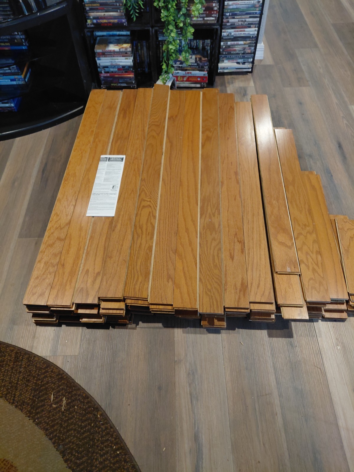 Bruce Laminate Hardwood Planks Butterscotch 2″W x 48″L x 3/8″ thick (Glue Down)