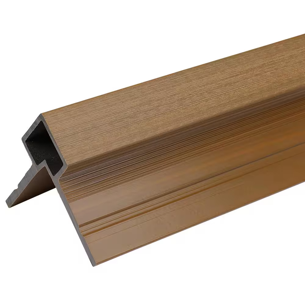 European Siding System 5.19 In. X 5.19 In. X 8 Ft. Peruvian Teak Composite Sidin