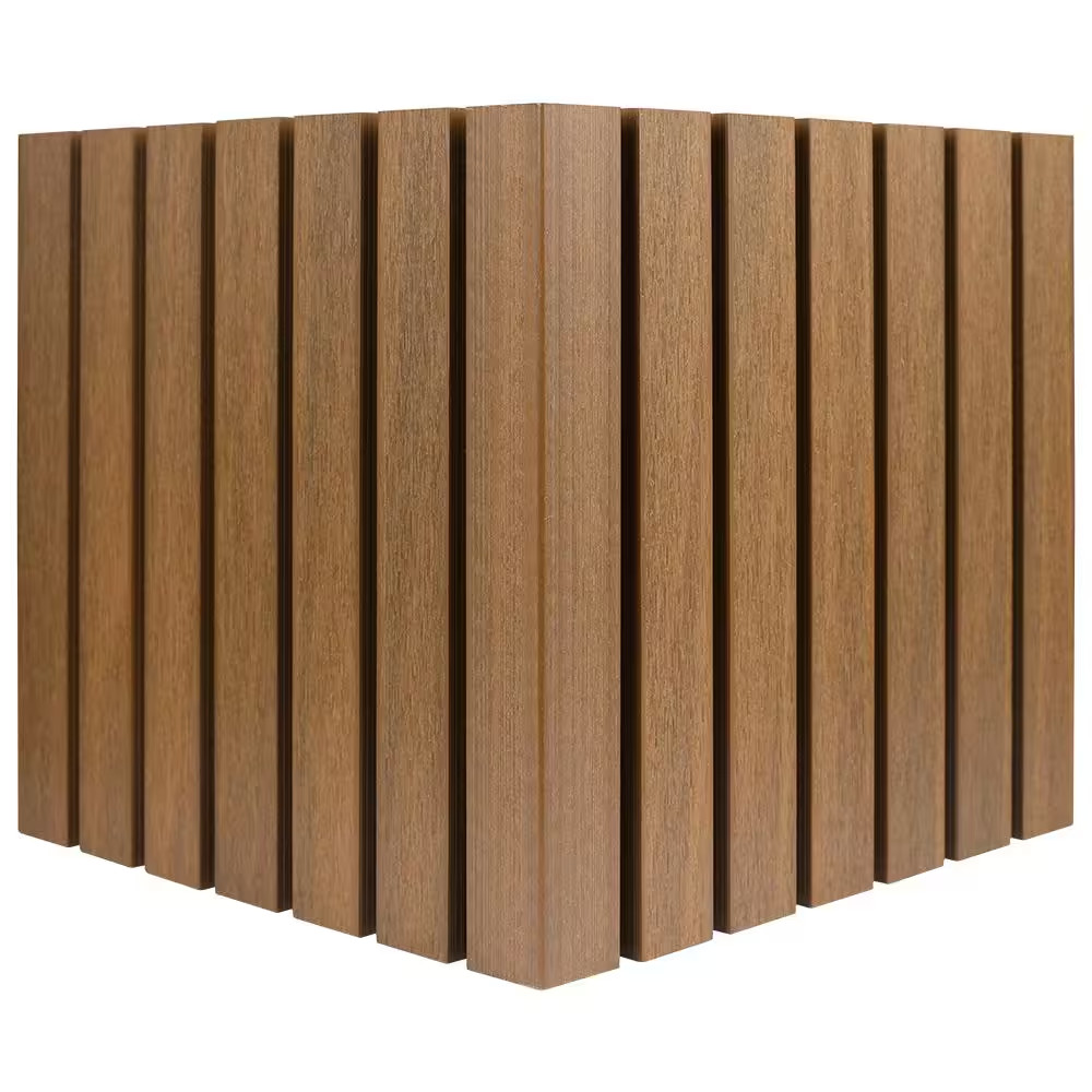 European Siding System 5.19 In. X 5.19 In. X 8 Ft. Peruvian Teak Composite Sidin