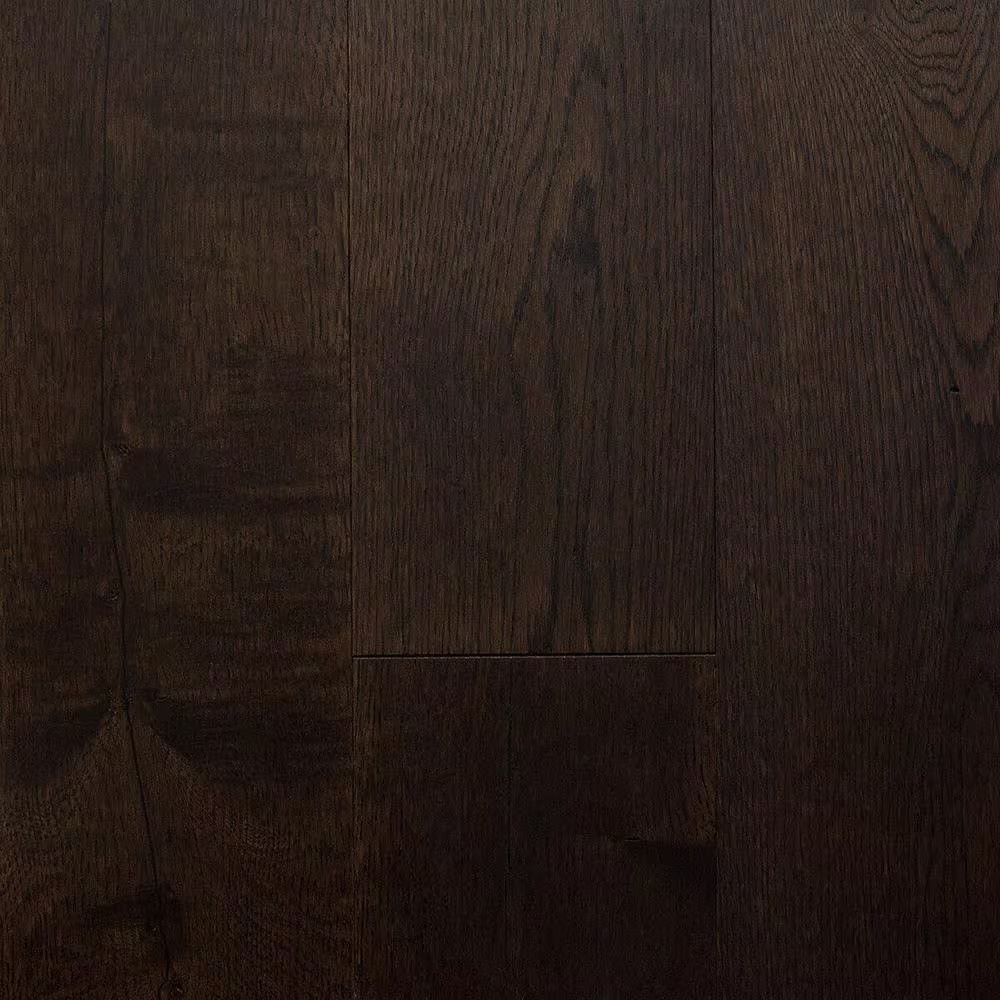 Castlebury French Roast Eurosawn White Oak 3/4 In. T X 5 In. W Wire Brushed Soli