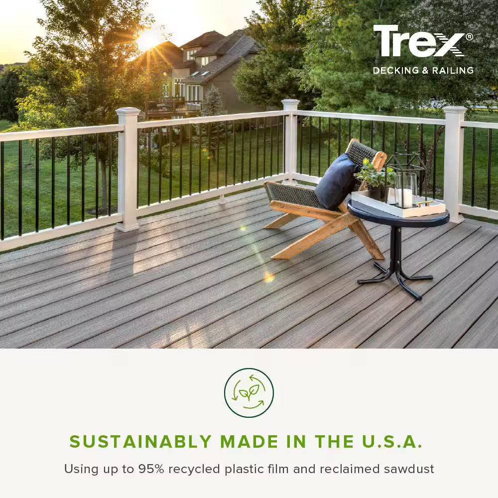 Enhance Naturals 1 In. X 6 In. X 16 Ft. Rocky Harbor Grooved Edge Composite Deck