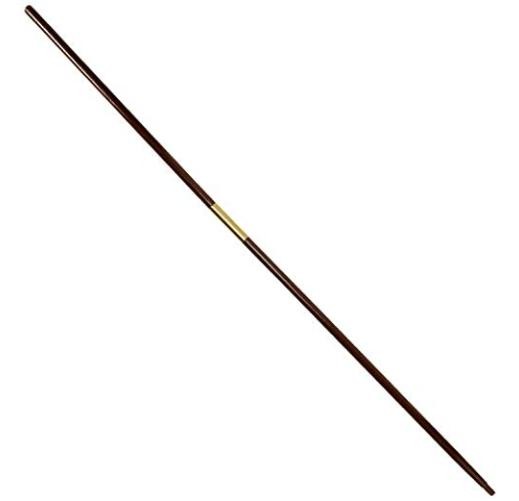 Super Tough 7ft Wood Two Piece Residential Flagpole | Straight Grained Oak