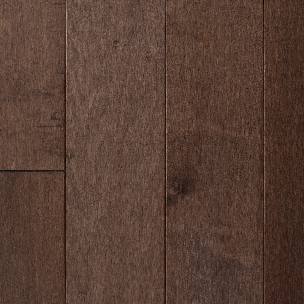 Mullican 153-MU-MA-4-D Muirfield 4″W Smooth Solid Maple Hardwood – Cappuccino