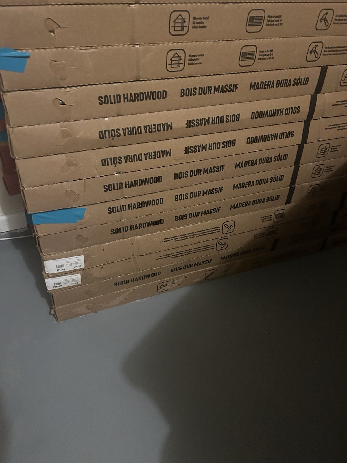 Bruce Hickory Solid Hardwood 3/4″ x 2-1/4″ Prefinished 20 sq ft per case $70 ea