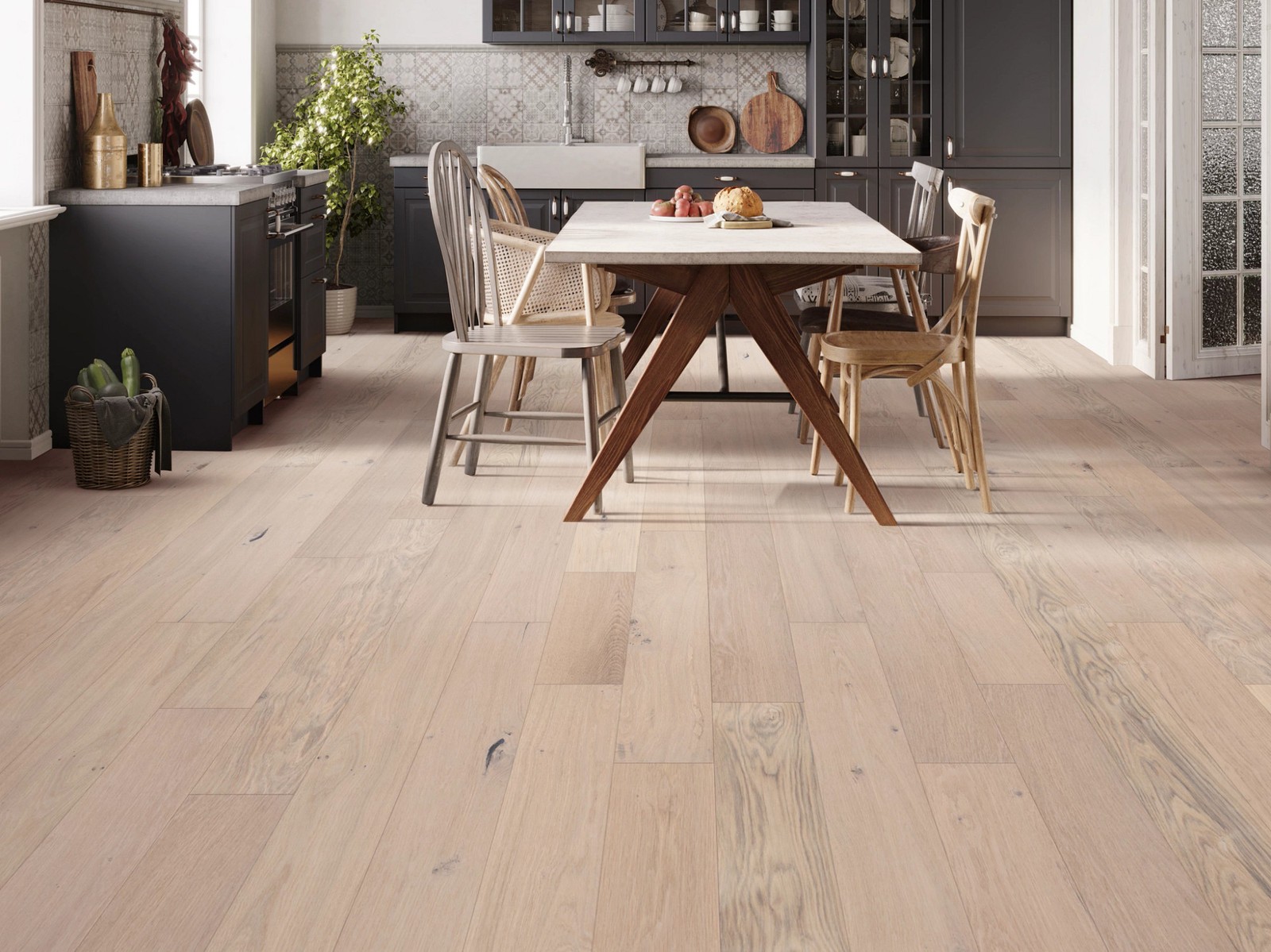 Anderson Tuftex AA839 Confection 7-1/2″W Wire Brushed Engineered – Tiramisu