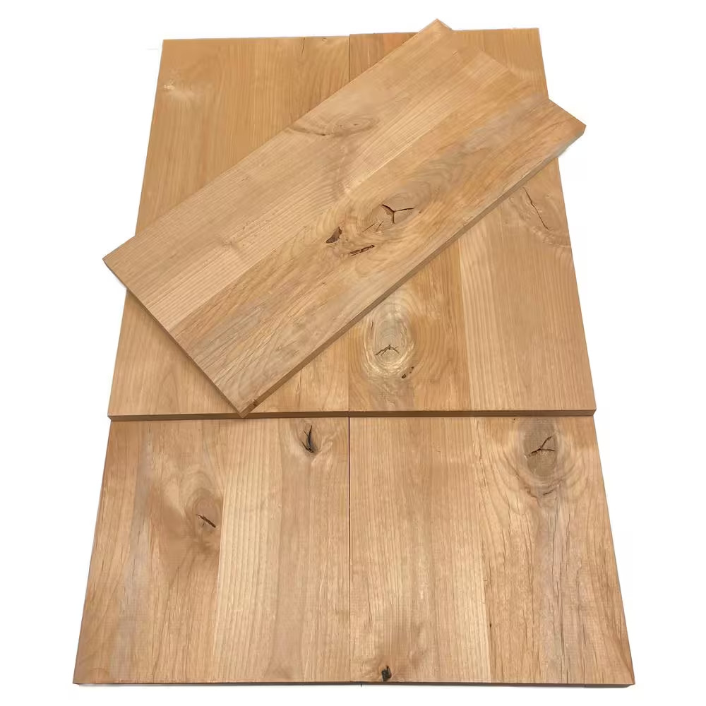 1 In. X 12 In. X 2 Ft. Knotty Alder S4S Board (5-Pack)